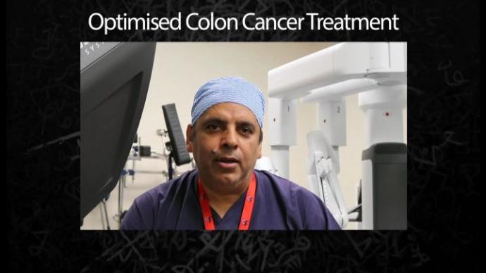 Optimised Colon Cancer Treatment - Лапароскопически-ассистированная левостороняя гемиколэктомия 