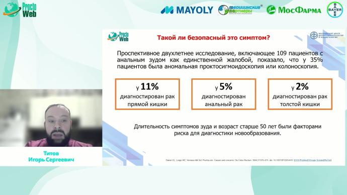 Титов И.С. - Перианальный дерматит и зуд: факторы риска грозных заболеваний аноректальной области