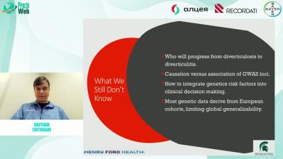 Gautham Chitragari - Natural History and Risk Factors for Complicated Diverticular Disease
