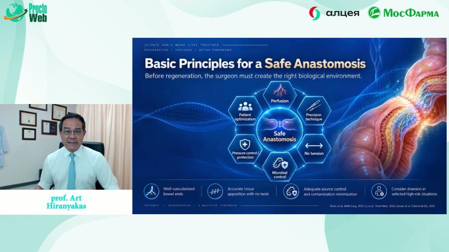 Hiranyakas - Regenerating the perfect colonic anastomosis